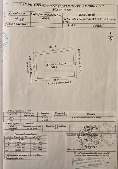 Teren de 520 mp, în Năvodari