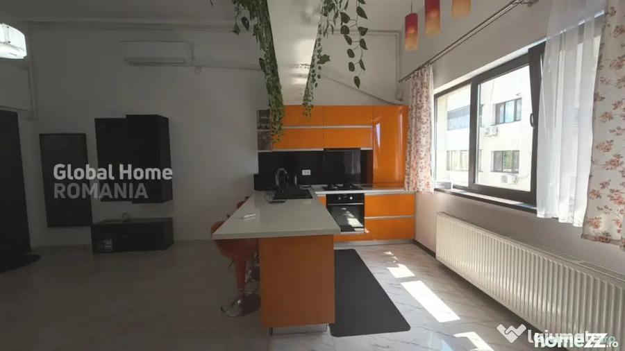 Apartament cu 2 camere semidecomandat în Băneasa