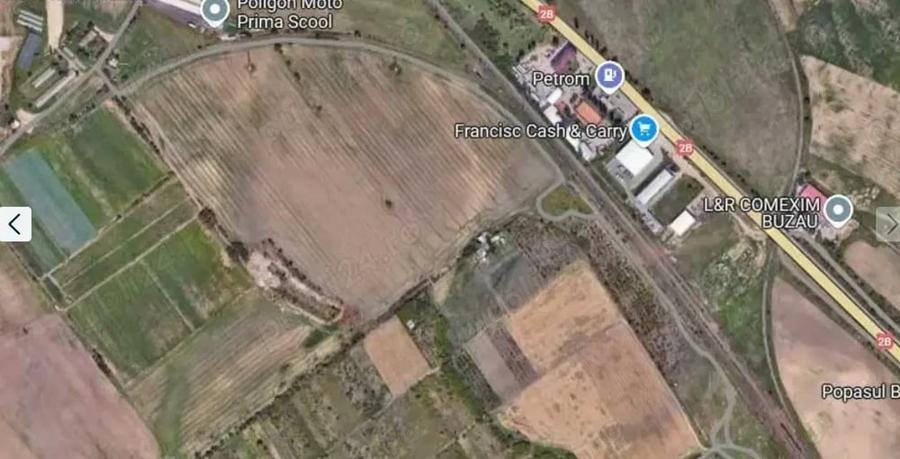 4 terenuri extravilane, arabile, 22.000 mp, in zona Verguleasa (lipita de Buzau) - 1