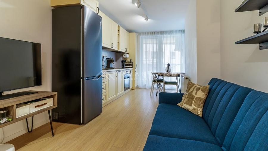 Apartament cu 2 camere semidecomandat, mobilat în Grigorescu