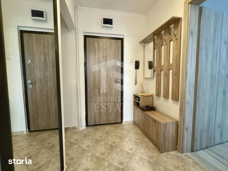 Apartament cu 2 camere, mobilat în Tei
