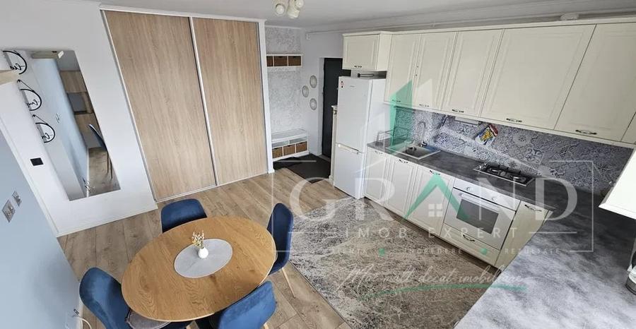 Apartament cu 3 camere semidecomandat, mobilat în Florești