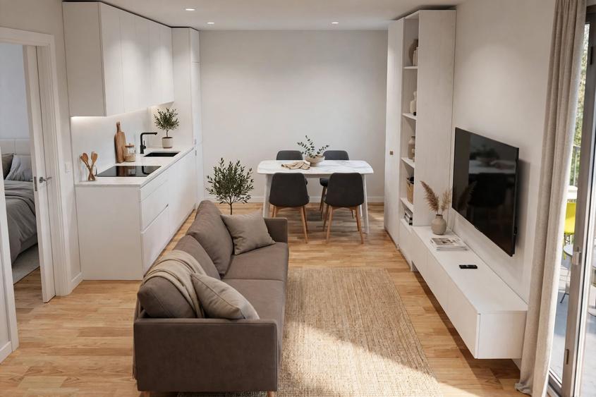 Apartament cu 2 camere în Florești