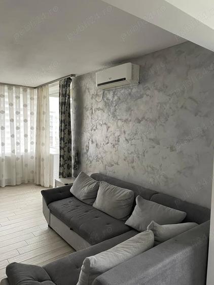 Apartament cu 3 camere decomandat, mobilat în Nufărul