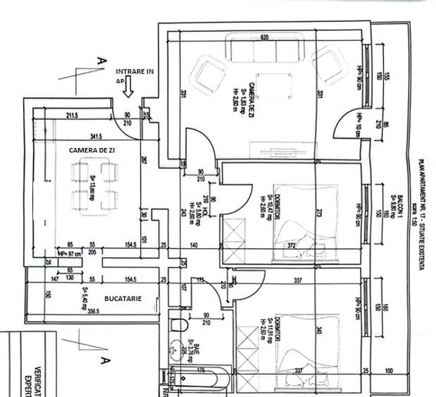 Apartament cu 3 camere decomandat, mobilat în Rahova