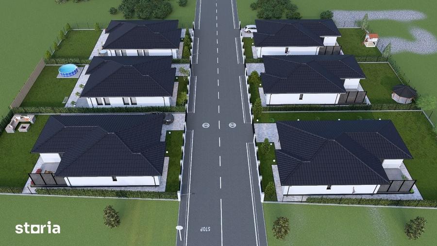 Casă cu 3 camere cu Teren 500 Mp în Burdea