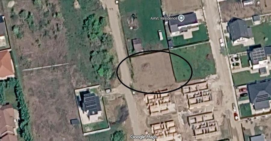 Teren Construcții intravilan de 590 mp, în Balotești