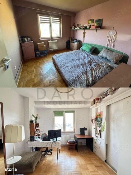 Apartament cu 4 camere decomandat în Central