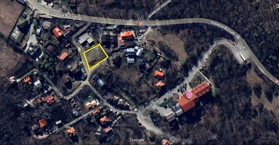 Teren Construcții intravilan de 1650 mp, în Bârnova