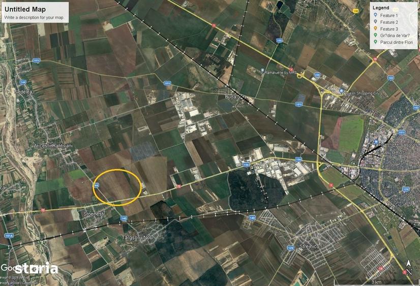 Teren de 370000 mp, în Ariceștii Rahtivani