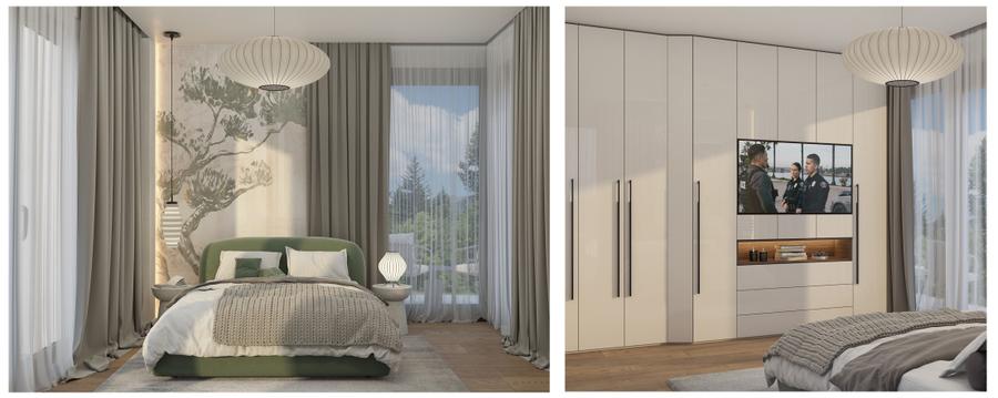 Penthouse cu 4 camere semidecomandat în Furnica