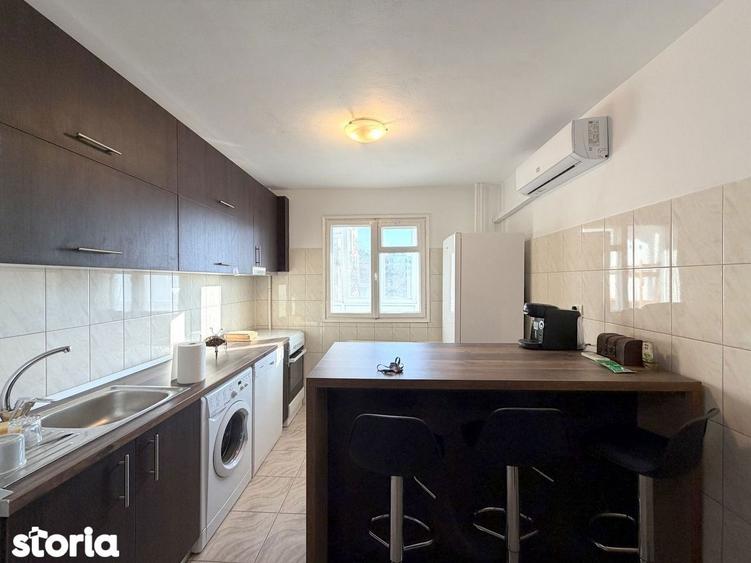 Apartament cu 3 camere decomandat, mobilat în Ștefan cel Mare