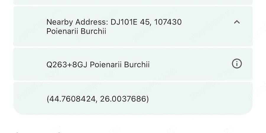 Teren de 1000 mp, în Poienarii Burchii