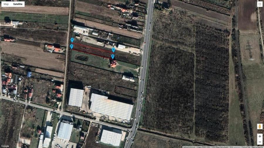 Teren de 4342 mp, în Mărăcineni