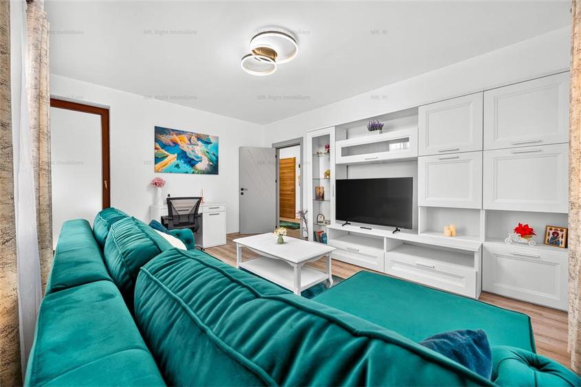 Apartament cu 2 camere decomandat în Tractorul