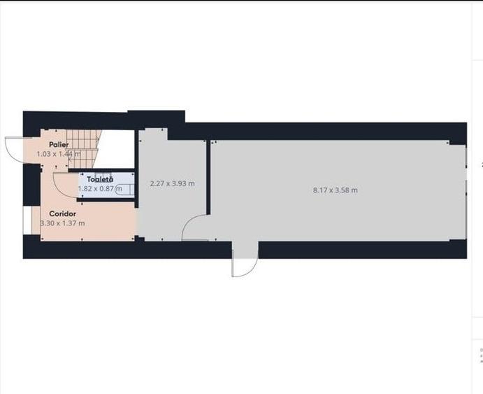 Spațiu comercial, de 279 mp, în Ultracentral