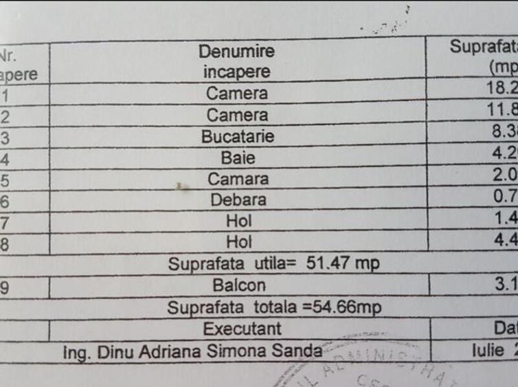 Apartament cu 2 camere semidecomandat, mobilat în Sebastian