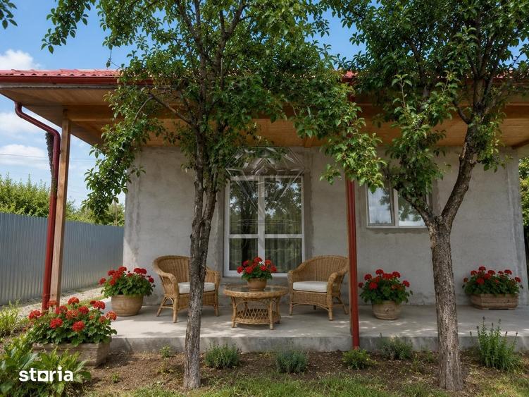 Casă cu 3 camere cu Teren 670 Mp în Ceptura
