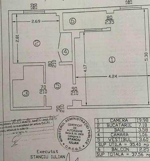Garsonieră decomandată în Drumul Sării