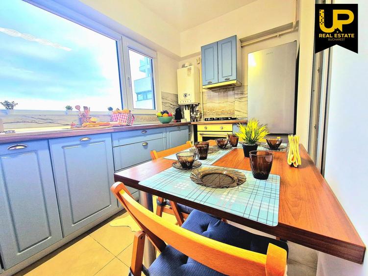 Apartament cu 2 camere semidecomandat, mobilat în Rahova