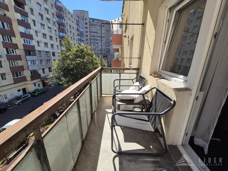Apartament cu 2 camere semidecomandat, mobilat în Mărăști