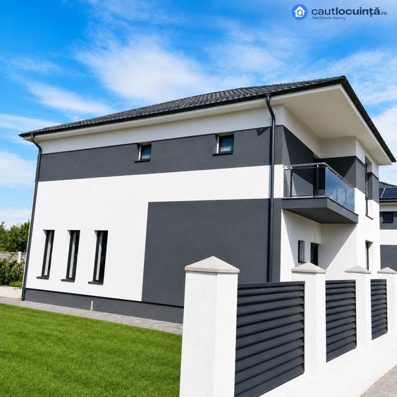 Casă individuală cu 4 camere cu Teren 400 Mp în Domnești