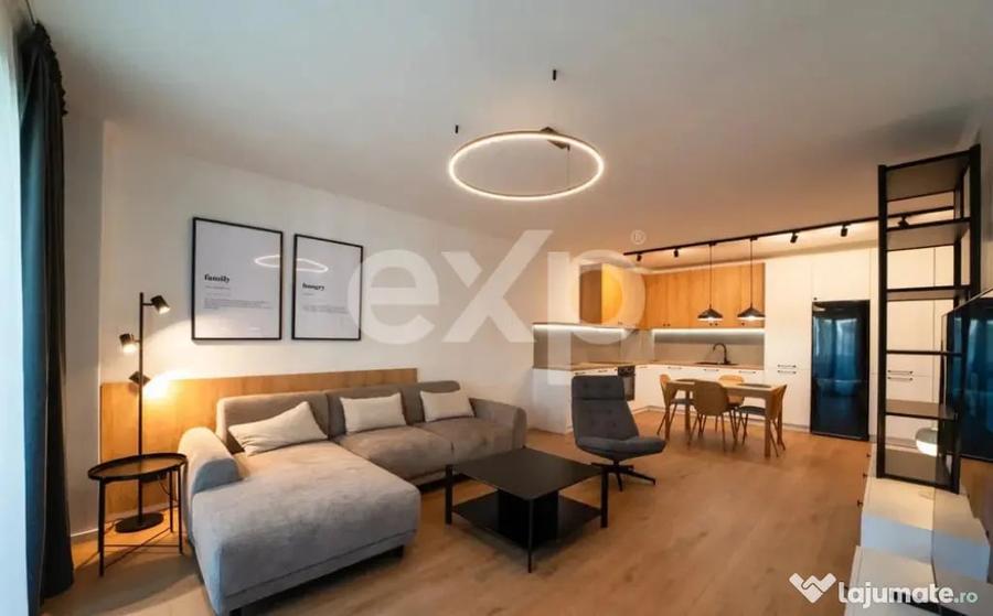 Apartament cu 2 camere semidecomandat în Central