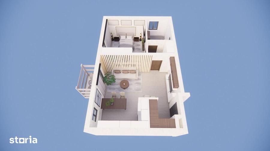 Apartament cu 2 camere în Freidorf