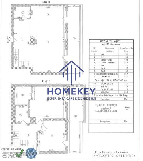Apartament cu 3 camere decomandat în Dudești
