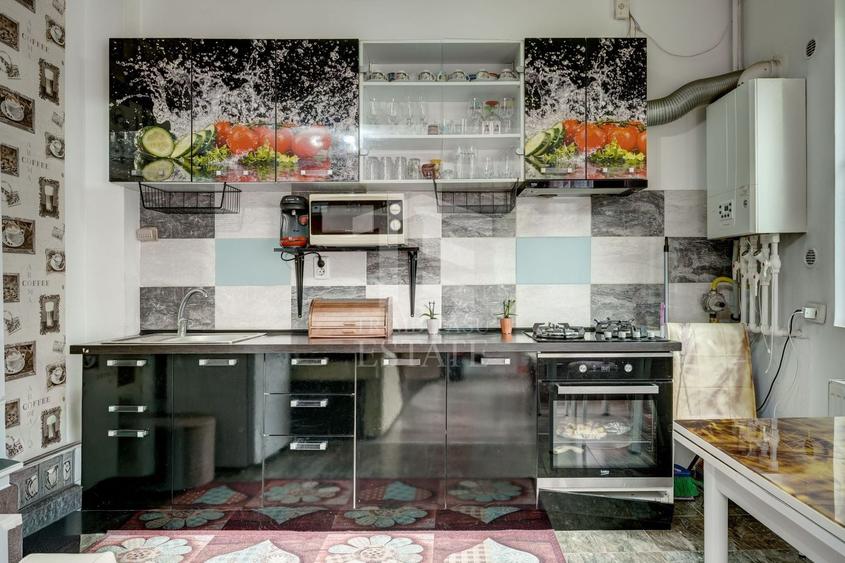 Apartament cu 2 camere semidecomandat, mobilat în Rahova