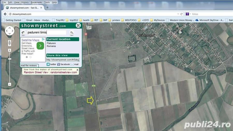 Teren de 10750 mp, în Pădurani