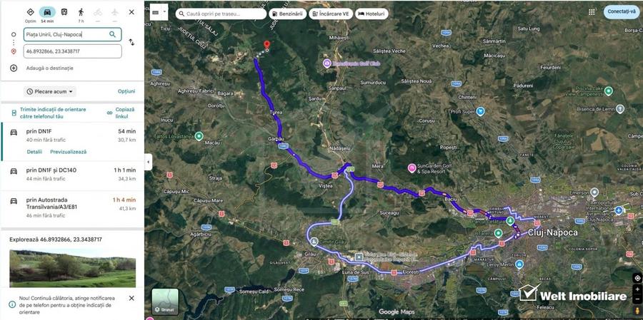 Teren extravilan de 141300 mp, în Șardu