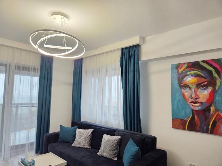 Apartament cu 2 camere decomandat, mobilat în Central