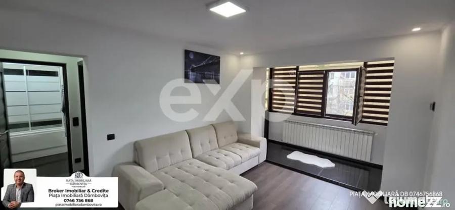 Apartament cu 3 camere semidecomandat în Micro 9