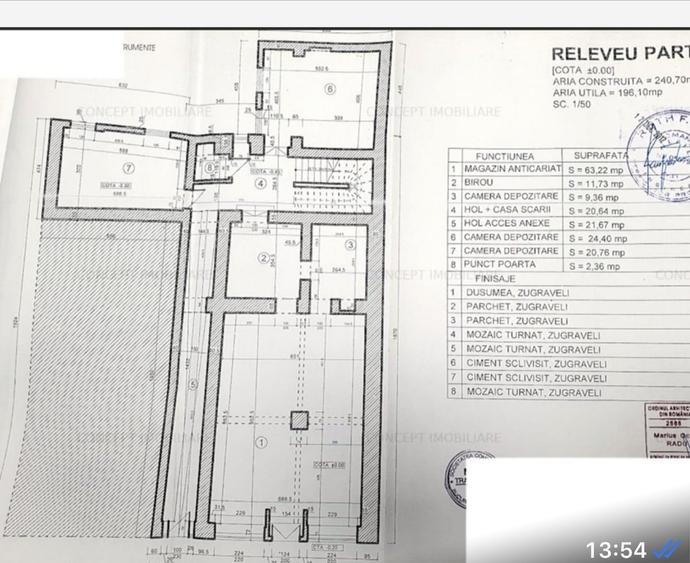 Spațiu comercial, de 173 mp, în Centrul Istoric