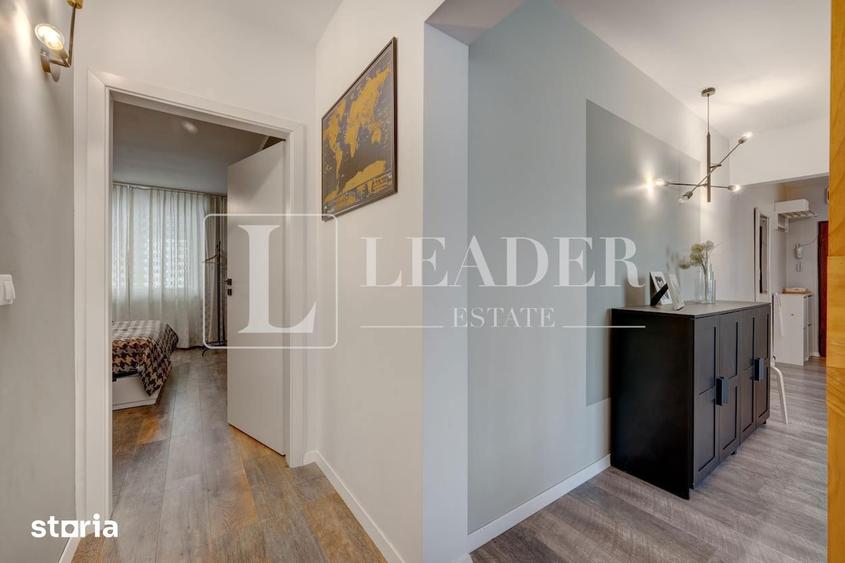 Apartament cu 3 camere semidecomandat, mobilat în Floreasca