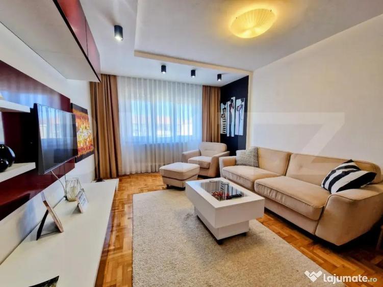 Apartament cu 3 camere decomandat în Central