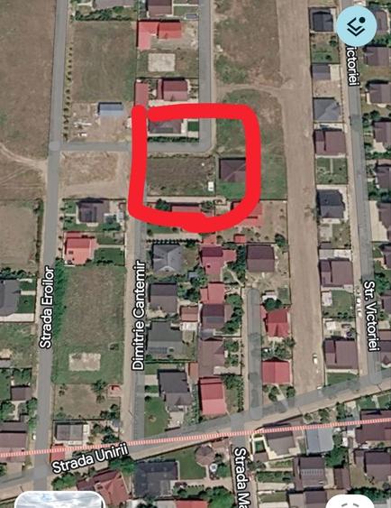 Teren de 700 mp, în Șendreni