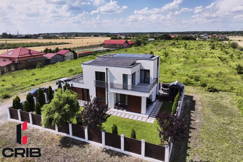 Casă individuală cu 5 camere cu Teren 430 Mp în Balotești