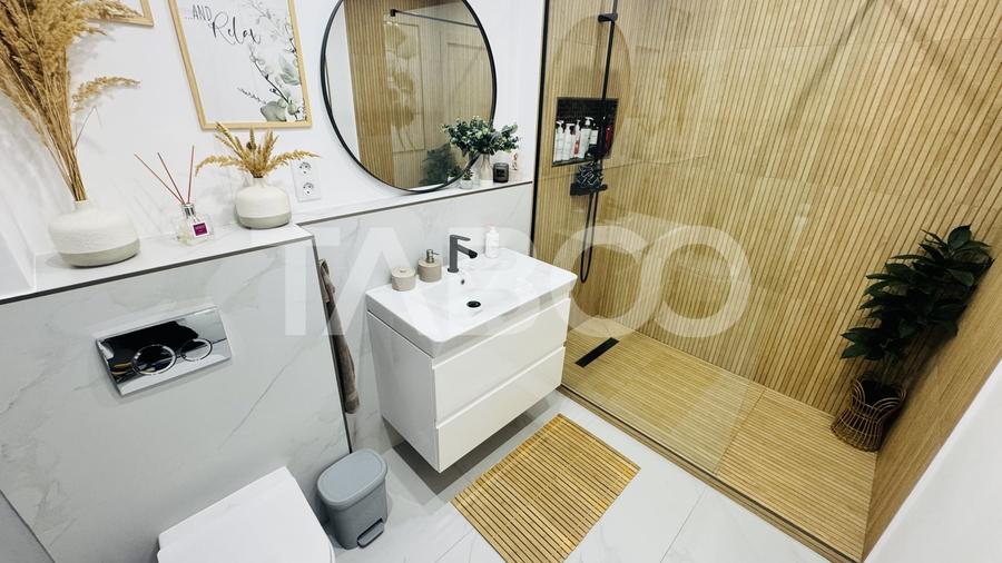Apartament cu 3 camere decomandat, mobilat în Șelimbăr