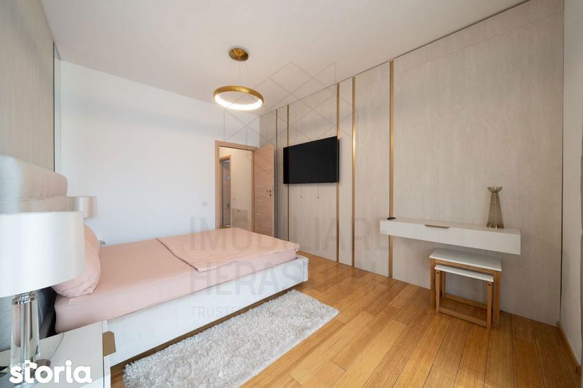 Apartament cu 3 camere, mobilat în Nordului
