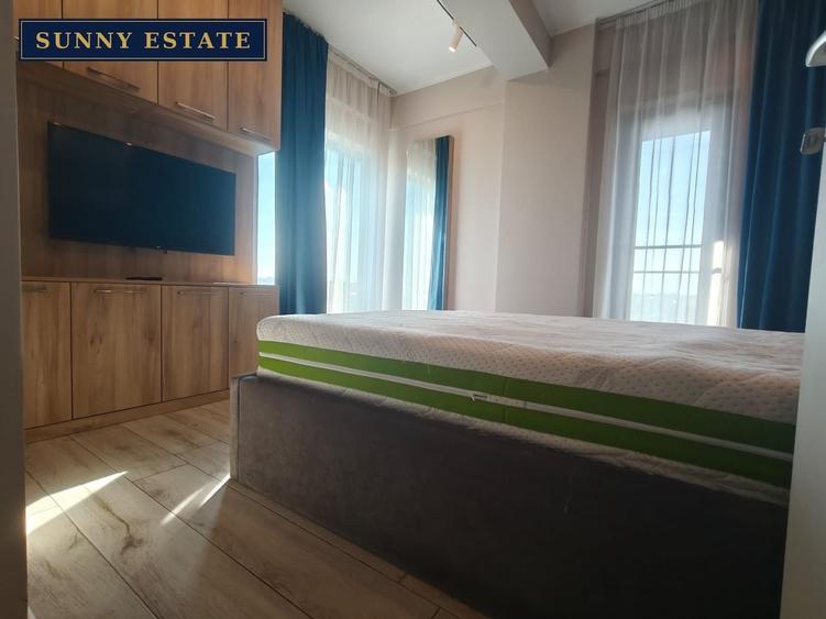 Apartament cu 2 camere decomandat, mobilat în Delfinariu
