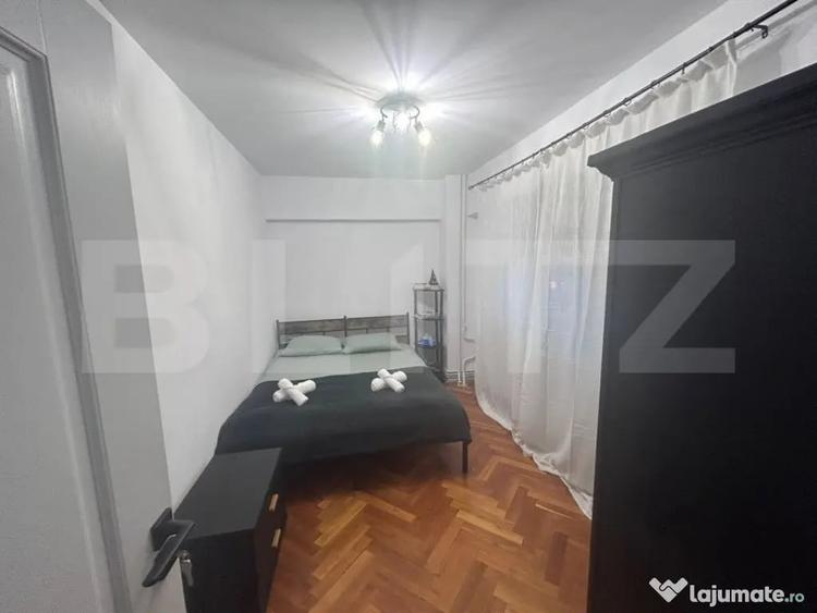 Apartament cu 3 camere decomandat, mobilat în George Enescu