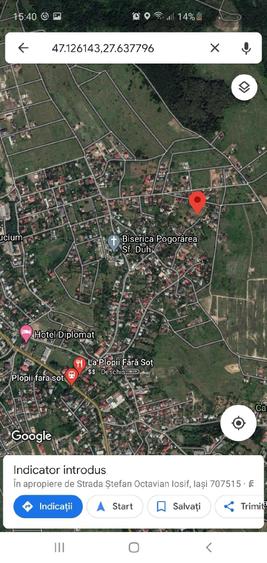 Teren de 1000 mp, în Central