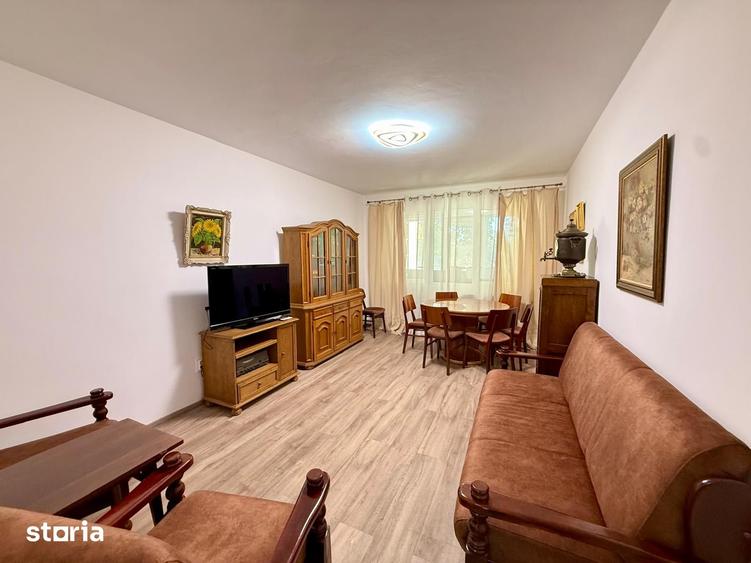 Apartament cu 3 camere decomandat, mobilat în Obor