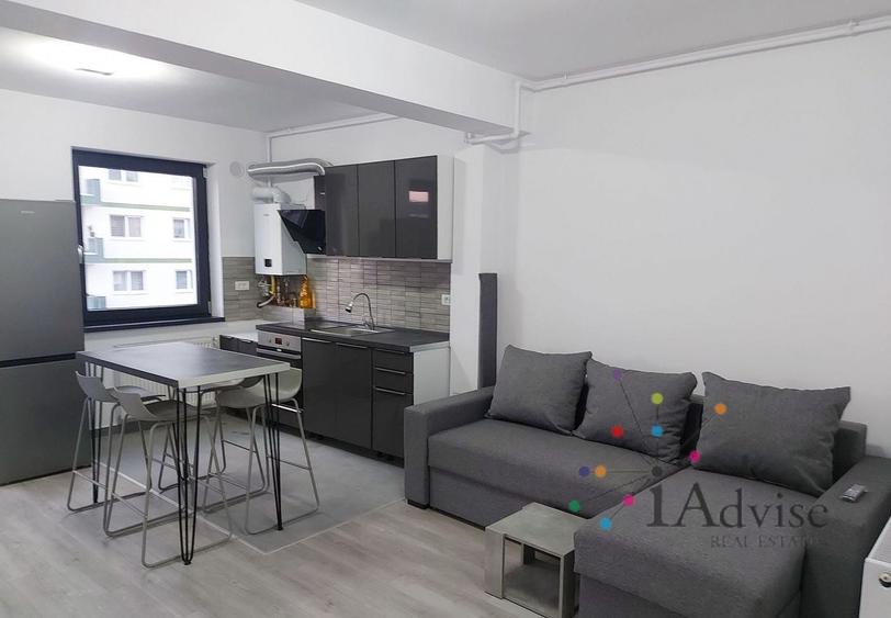 Apartament cu 2 camere decomandat, mobilat în Tractorul