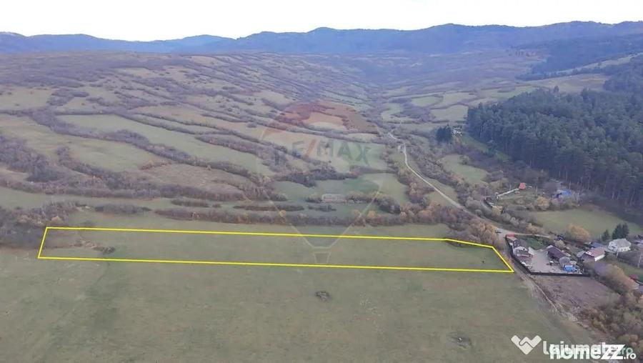 Teren de 5800 mp, în Purcăreni