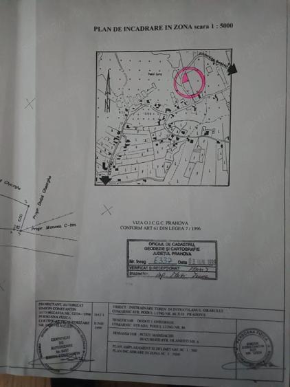 Teren de 500 mp, în Exterior Vest