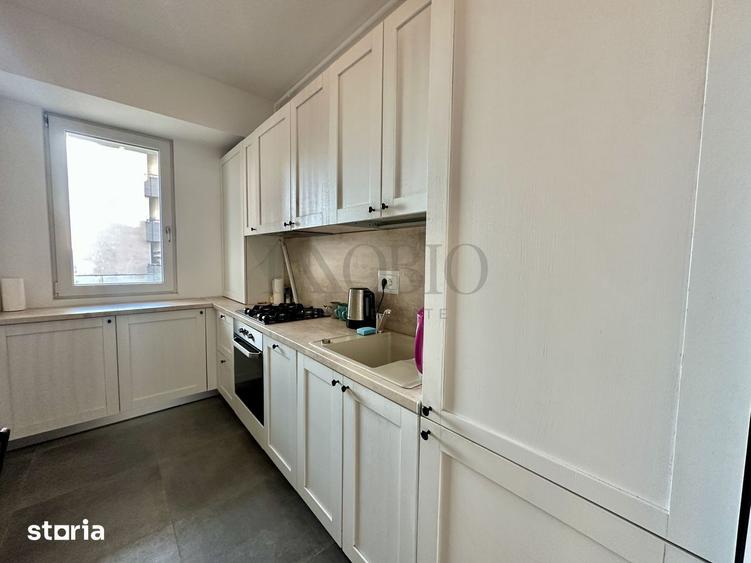 Apartament cu 2 camere, mobilat în Băneasa