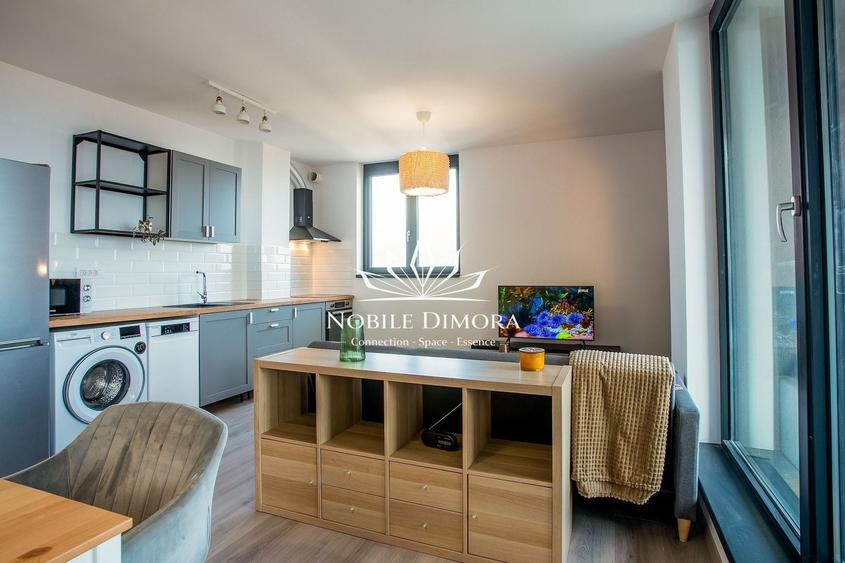 Apartament cu 2 camere semidecomandat, mobilat în Take Ionescu